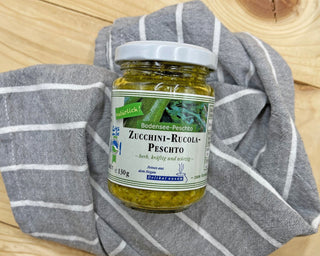 Zucchini-Rucola-Peschto 135g - FridaFrisch
