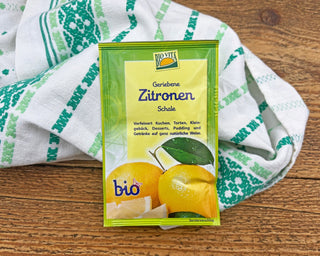 Bio Zitronenschalen gerieben 11g - FritziFrisch