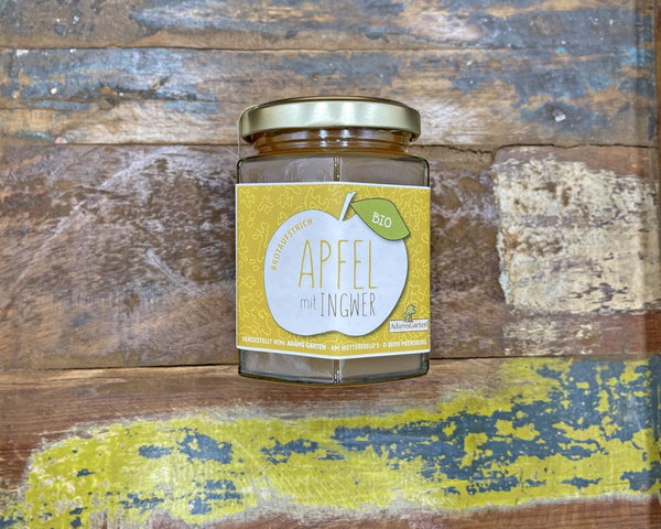 Bio Brotaufstrich Apfel mit Ingwer - FridaFrisch