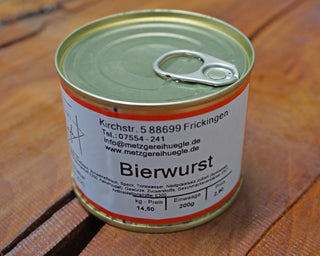 Dose Bierwurst 200g - FridaFrisch