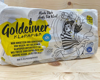 Goldeimer Toilettenpapier 3-lagig - FridaFrisch