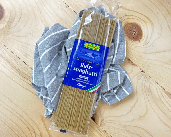 Reis-Spaghetti Getreidespezialität aus Vollkorn-Reis - FridaFrisch